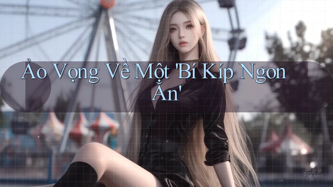 Ảo Vọng Về Một 'Bí Kíp Ngon Ăn'