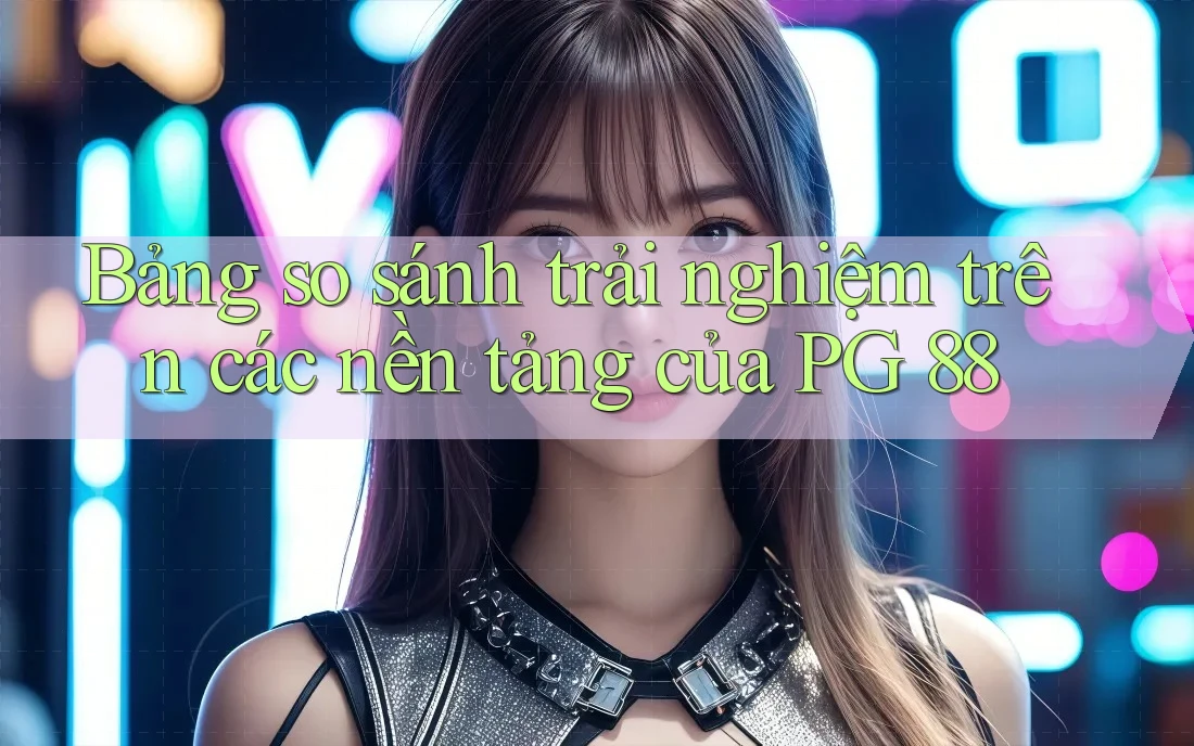 Bảng so sánh trải nghiệm trên các nền tảng của PG 88