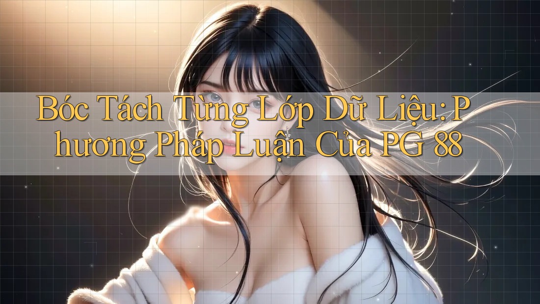Bóc Tách Từng Lớp Dữ Liệu: Phương Pháp Luận Của PG 88 Bóc Tách Từng Lớp Dữ Liệu: Phương Pháp Luận Của PG 88