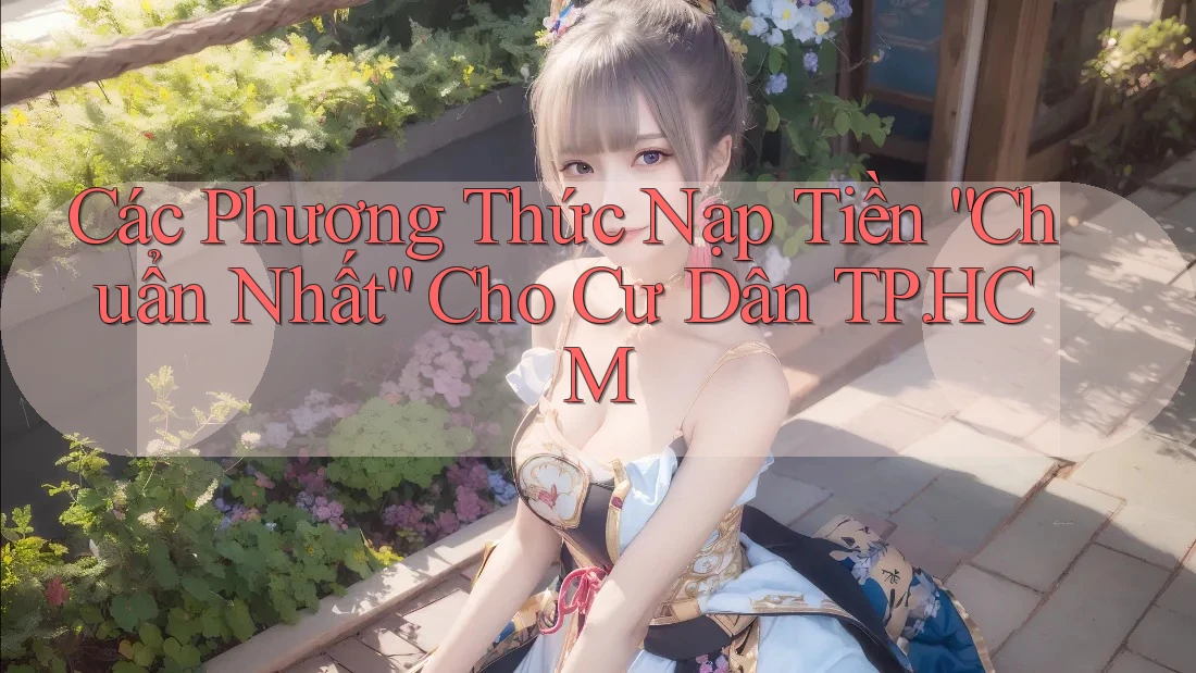 Các Phương Thức Nạp Tiền “Chuẩn Nhất” Cho Cư Dân TP. HCM