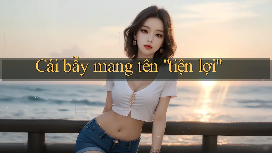 Cái bẫy mang tên “tiện lợi”