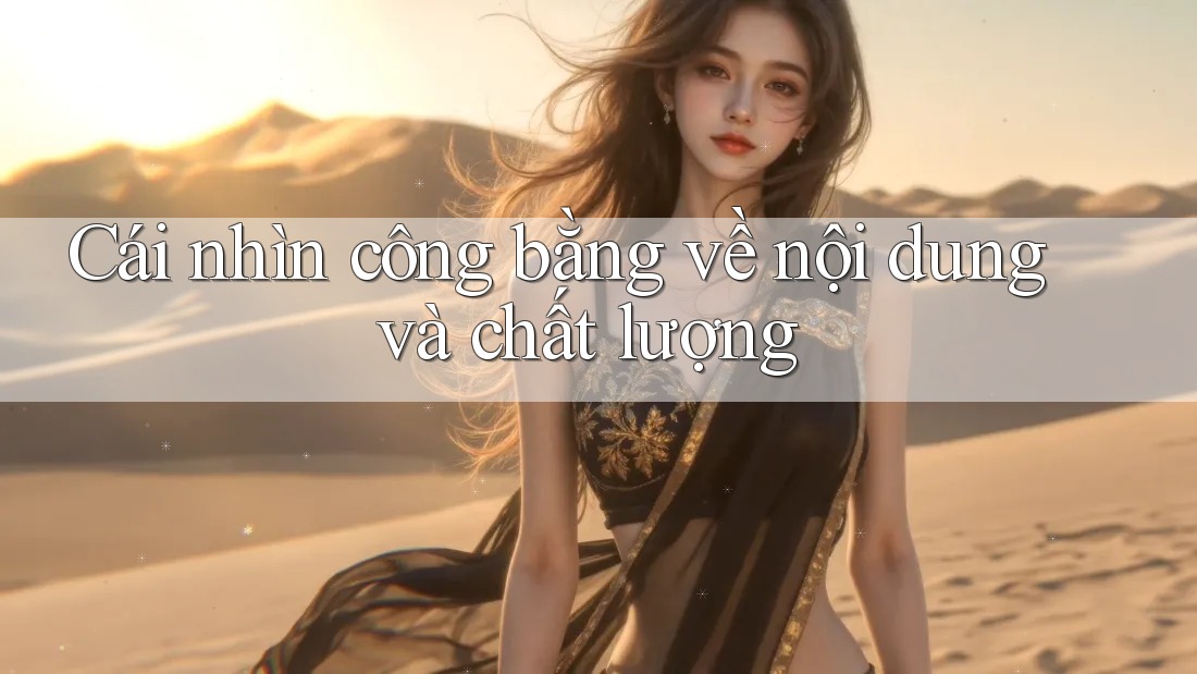 Cái nhìn công bằng về nội dung và chất lượng