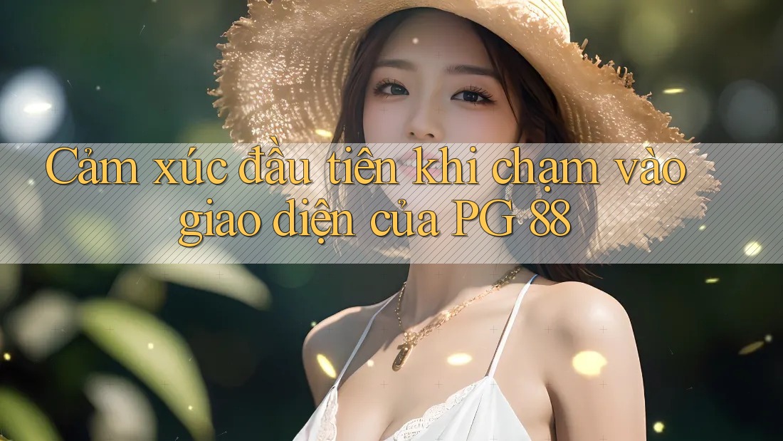 Cảm xúc đầu tiên khi chạm vào giao diện của PG 88