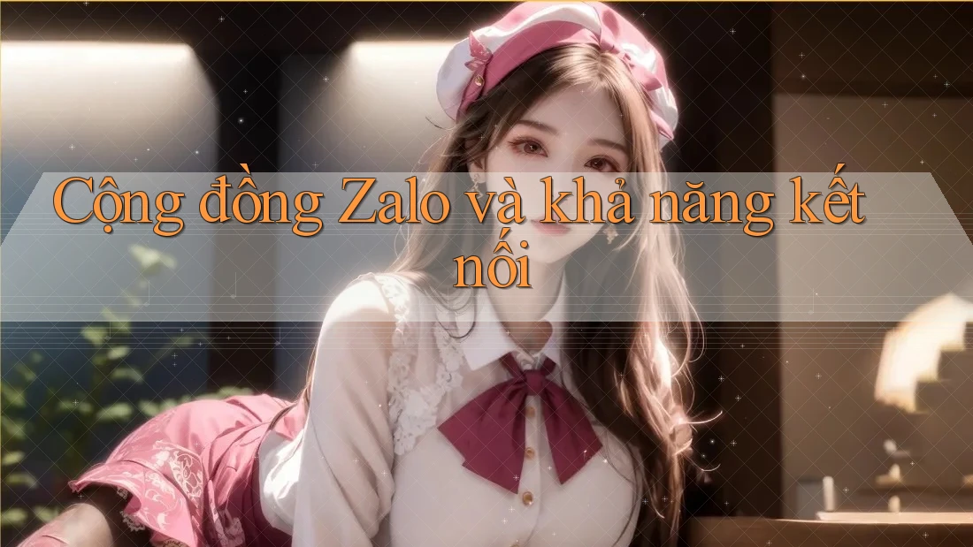 Cộng đồng Zalo và khả năng kết nối