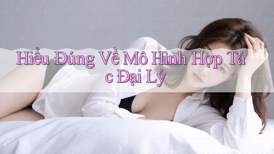 Hiểu Đúng Về Mô Hình Hợp Tác Đại Lý