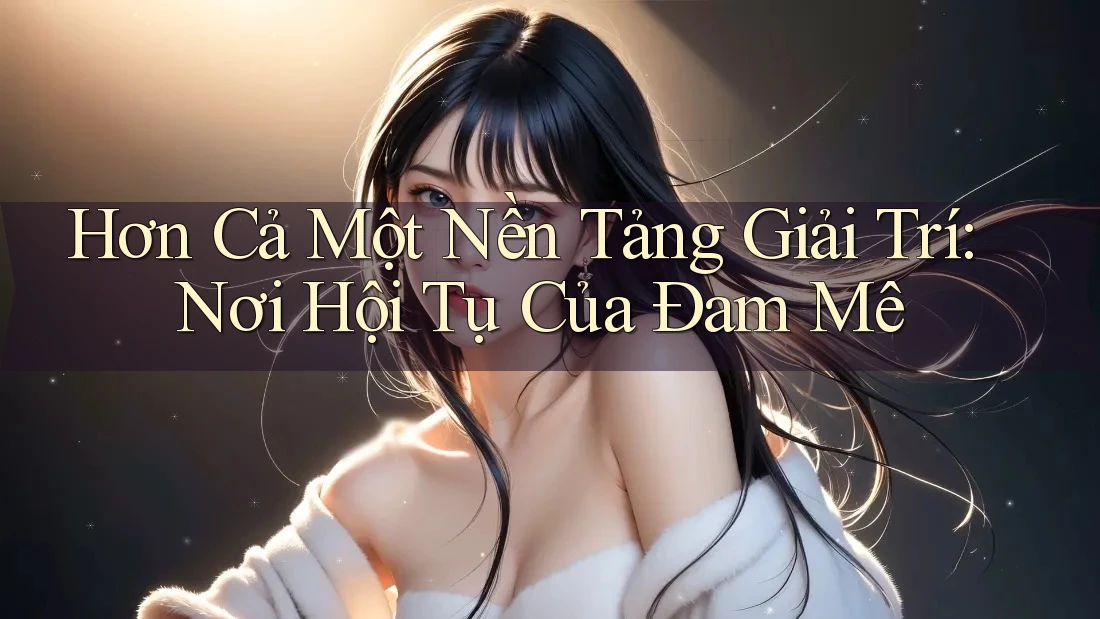 Hơn Cả Một Nền Tảng Giải Trí: Nơi Hội Tụ Của Đam Mê