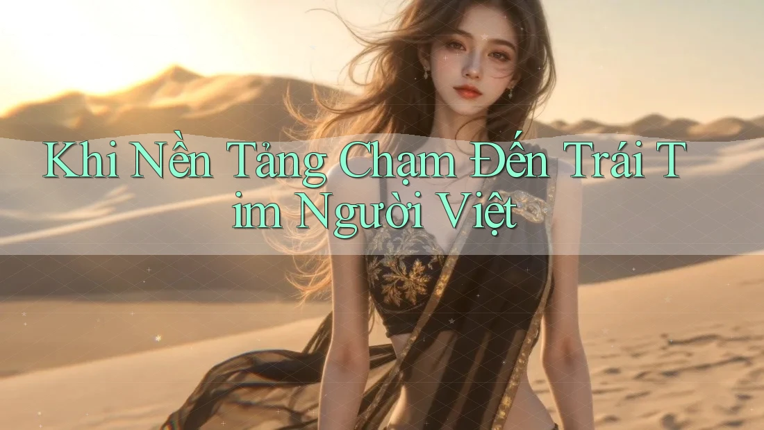 Khi Nền Tảng Chạm Đến Trái Tim Người Việt Khi Nền Tảng Chạm Đến Trái Tim Người Việt