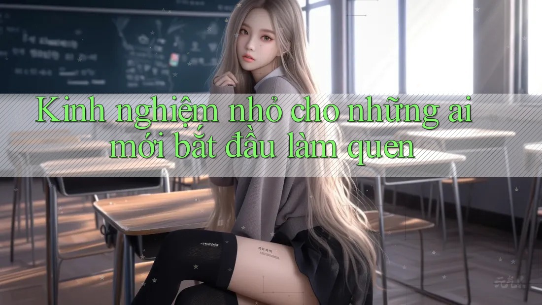 Kinh nghiệm nhỏ cho những ai mới bắt đầu làm quen