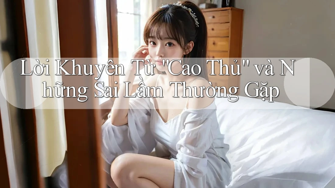 Lời Khuyên Từ “Cao Thủ” và Những Sai Lầm Thường Gặp