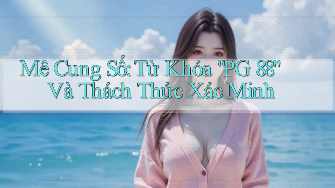 Mê Cung Số: Từ Khóa “PG 88” Và Thách Thức Xác Minh Mê Cung Số: Từ Khóa “PG 88” Và Thách Thức Xác Minh