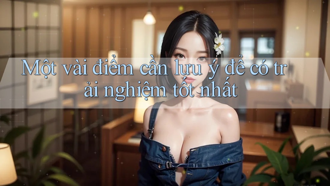 Một vài điểm cần lưu ý để có trải nghiệm tốt nhất