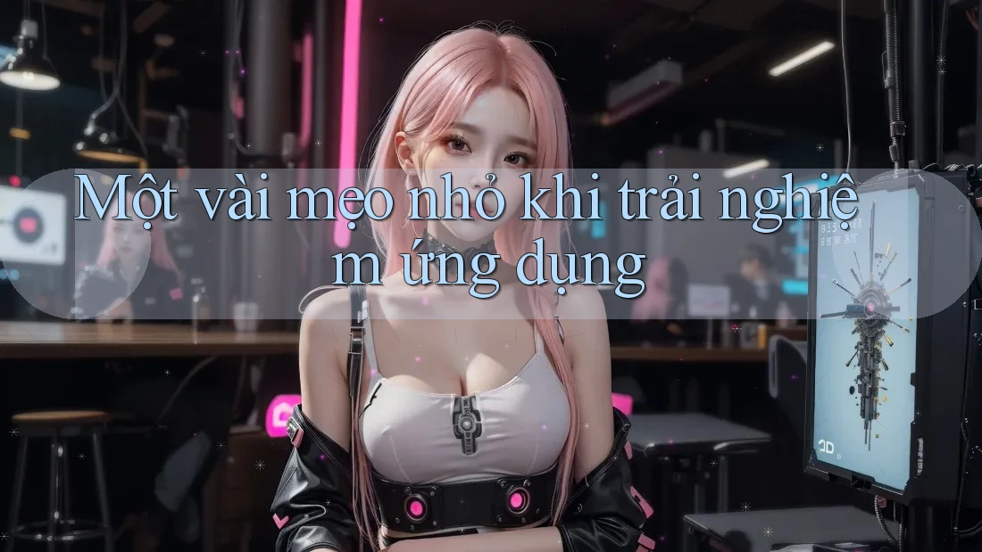 Một vài mẹo nhỏ khi trải nghiệm ứng dụng