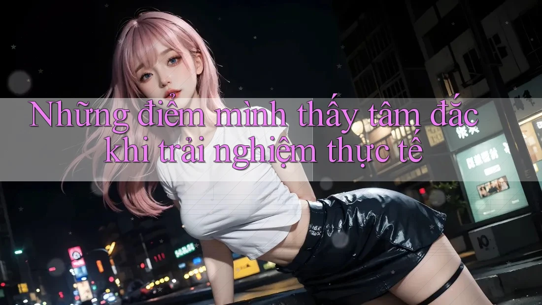 Những điểm mình thấy tâm đắc khi trải nghiệm thực tế Những điểm mình thấy tâm đắc khi trải nghiệm thực tế