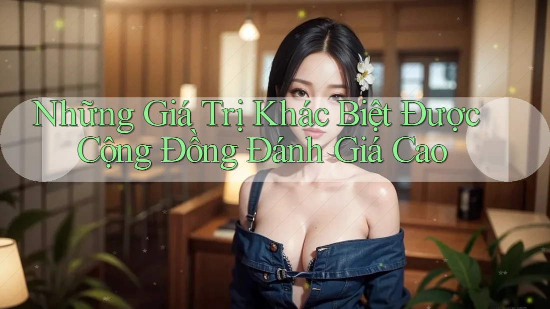 Những Giá Trị Khác Biệt Được Cộng Đồng Đánh Giá Cao Những Giá Trị Khác Biệt Được Cộng Đồng Đánh Giá Cao
