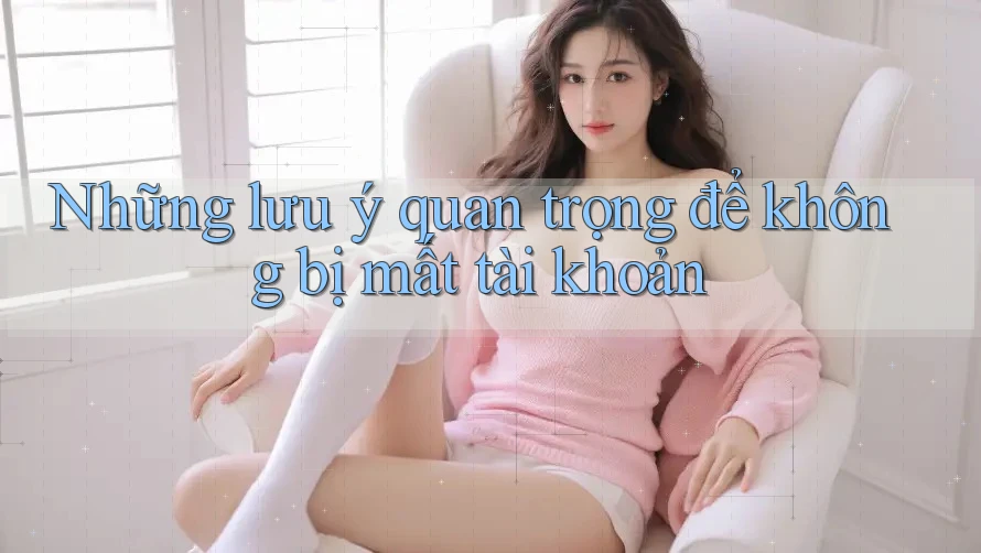 Những lưu ý quan trọng để không bị mất tài khoản