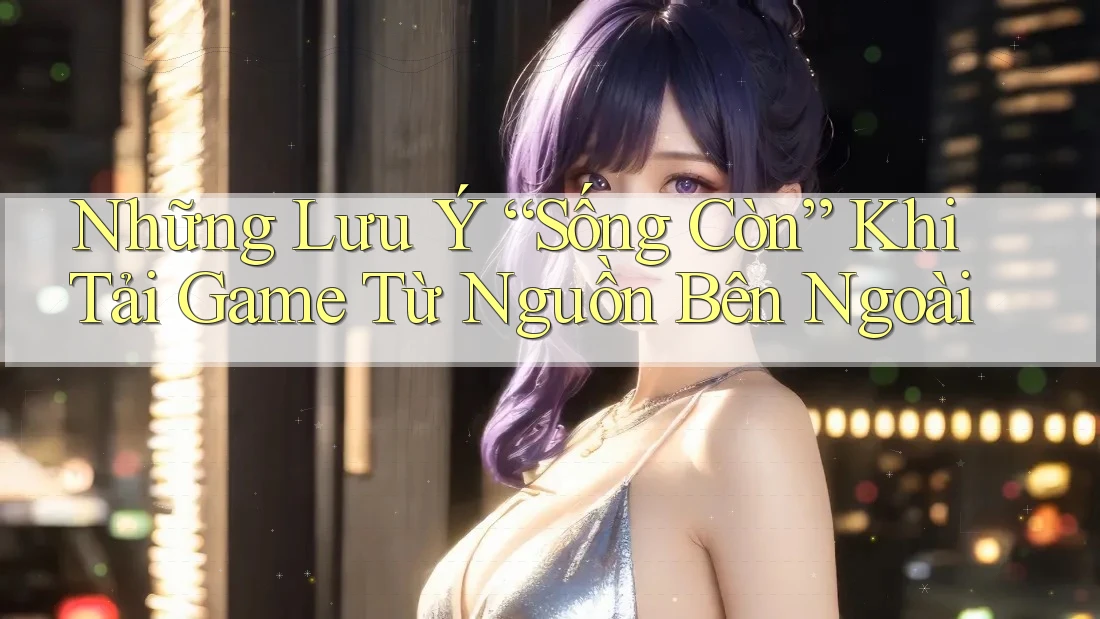 Những Lưu Ý “Sống Còn” Khi Tải Game Từ Nguồn Bên Ngoài