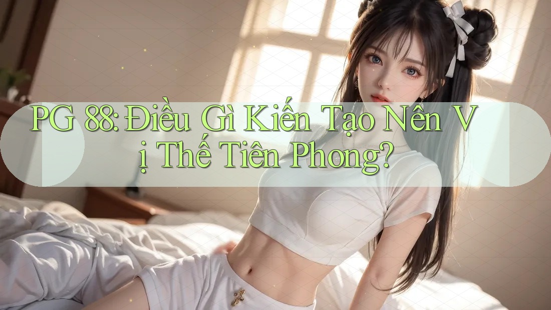 PG 88: Điều Gì Kiến Tạo Nên Vị Thế Tiên Phong? PG 88: Điều Gì Kiến Tạo Nên Vị Thế Tiên Phong?