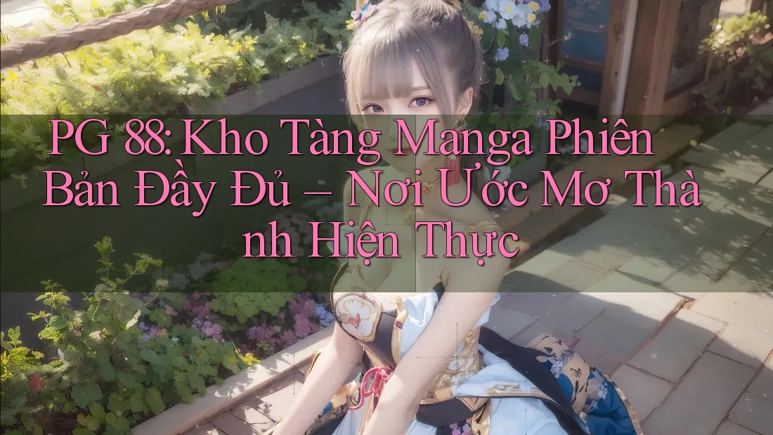 PG 88: Kho Tàng Manga Phiên Bản Đầy Đủ – Nơi Ước Mơ Thành Hiện Thực