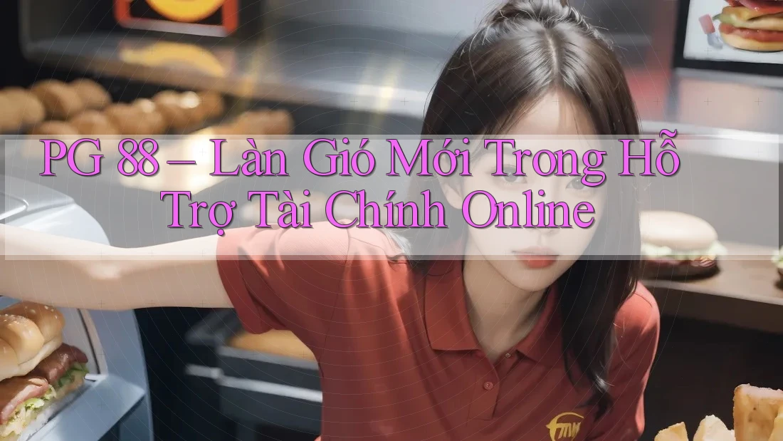 PG 88 – Làn Gió Mới Trong Hỗ Trợ Tài Chính Online PG 88 – Làn Gió Mới Trong Hỗ Trợ Tài Chính Online