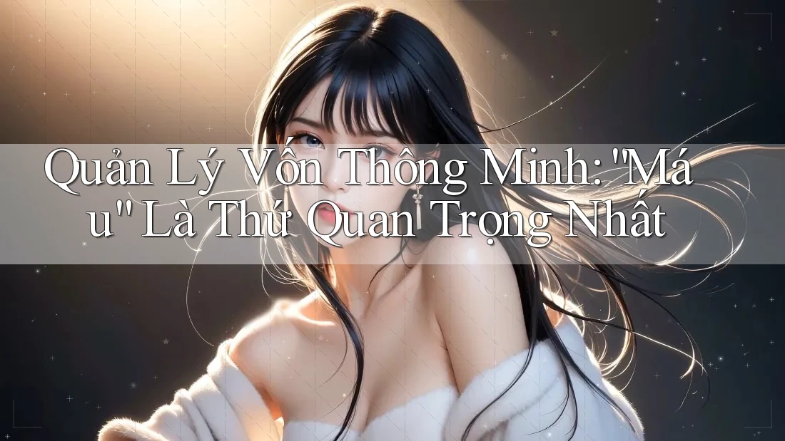 Quản Lý Vốn Thông Minh: “Máu” Là Thứ Quan Trọng Nhất Quản Lý Vốn Thông Minh: “Máu” Là Thứ Quan Trọng Nhất