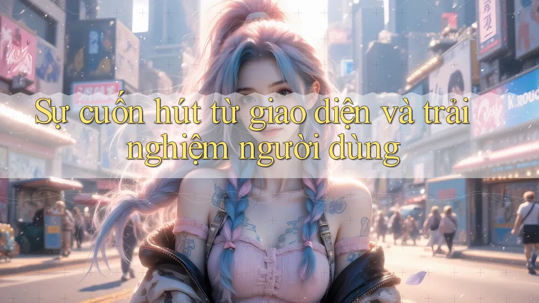 Sự cuốn hút từ giao diện và trải nghiệm người dùng Sự cuốn hút từ giao diện và trải nghiệm người dùng