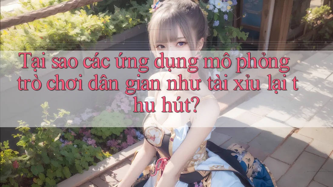 Tại sao các ứng dụng mô phỏng trò chơi dân gian như tài xỉu lại thu hút?
