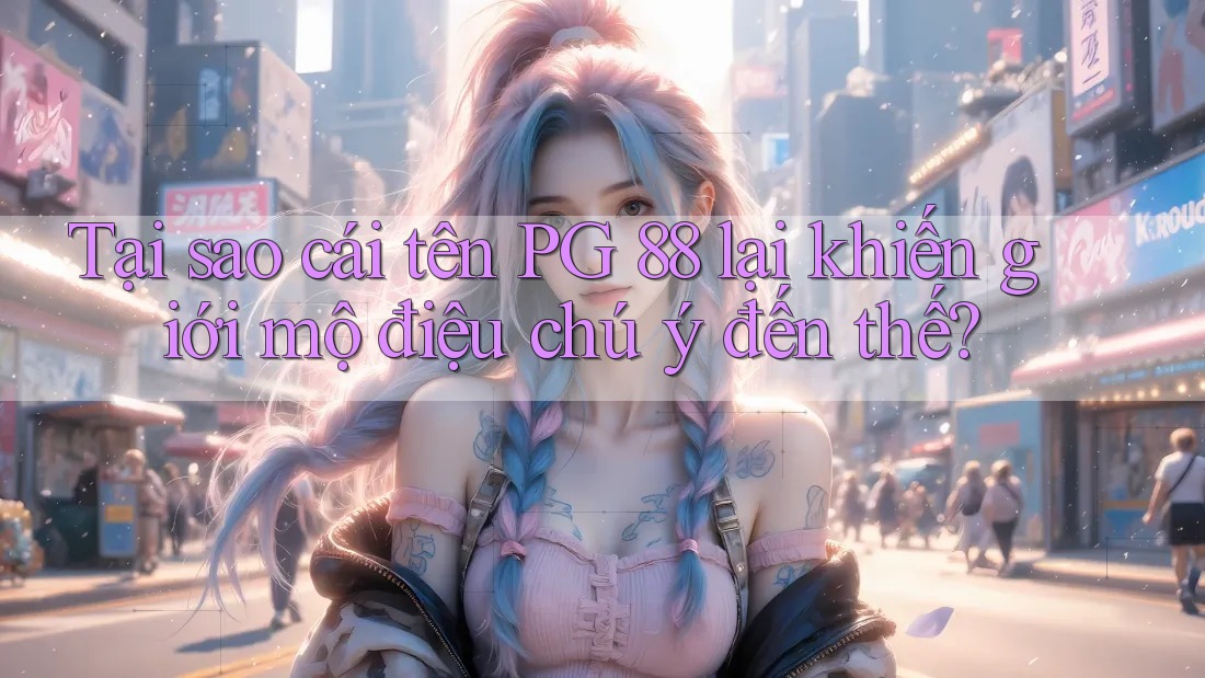 Tại sao cái tên PG 88 lại khiến giới mộ điệu chú ý đến thế? Tại sao cái tên PG 88 lại khiến giới mộ điệu chú ý đến thế?
