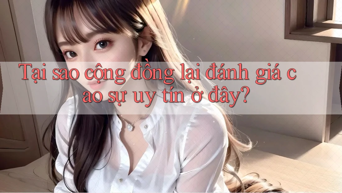 Tại sao cộng đồng lại đánh giá cao sự uy tín ở đây?