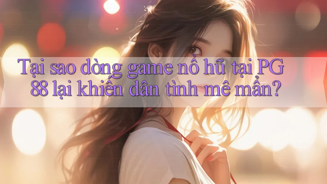 Tại sao dòng game nổ hũ tại PG 88 lại khiến dân tình mê mẩn? Tại sao dòng game nổ hũ tại PG 88 lại khiến dân tình mê mẩn?