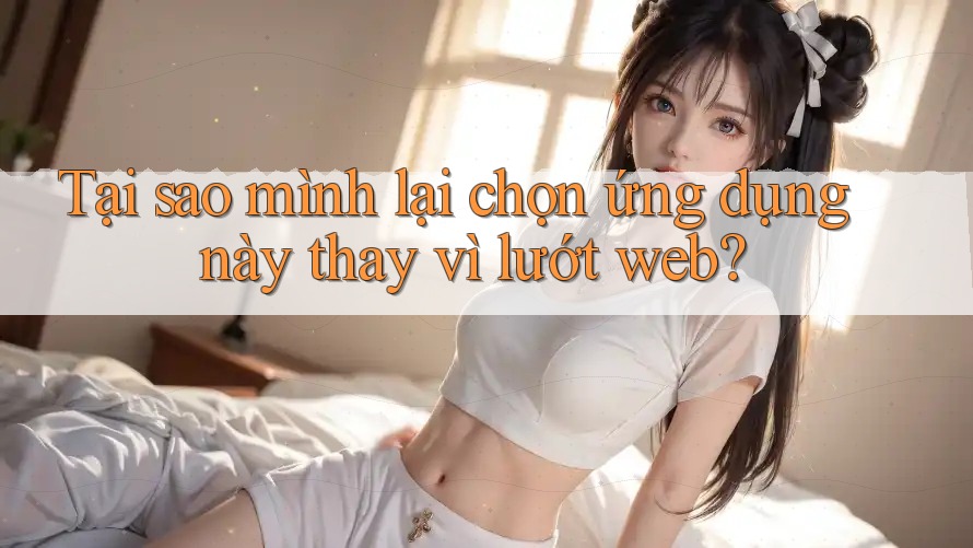Tại sao mình lại chọn ứng dụng này thay vì lướt web? Tại sao mình lại chọn ứng dụng này thay vì lướt web?