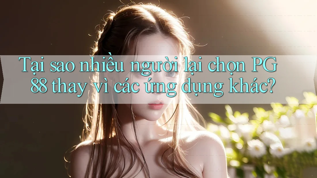 Tại sao nhiều người lại chọn PG 88 thay vì các ứng dụng khác? Tại sao nhiều người lại chọn PG 88 thay vì các ứng dụng khác?