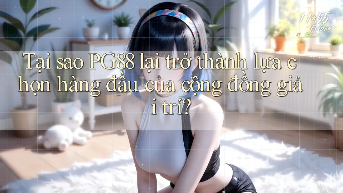Tại sao PG88 lại trở thành lựa chọn hàng đầu của cộng đồng giải trí?