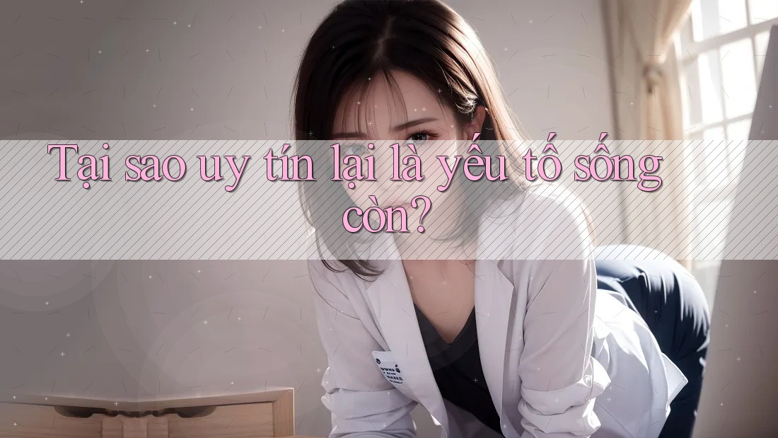 Tại sao uy tín lại là yếu tố sống còn?