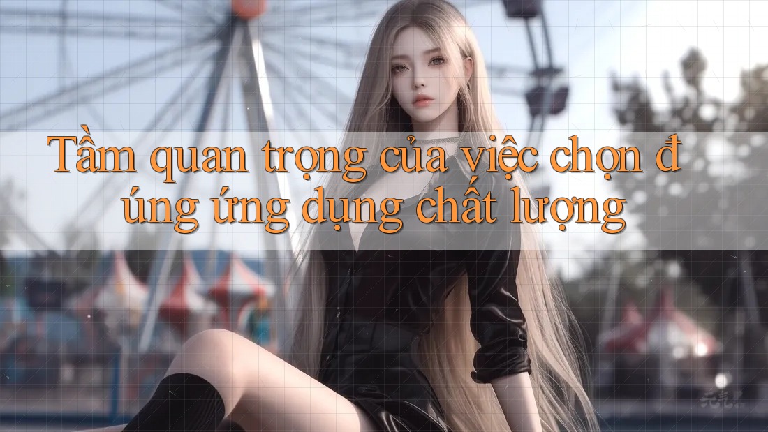 Tầm quan trọng của việc chọn đúng ứng dụng chất lượng Tầm quan trọng của việc chọn đúng ứng dụng chất lượng