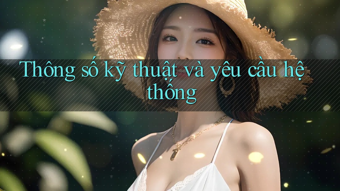 Thông số kỹ thuật và yêu cầu hệ thống