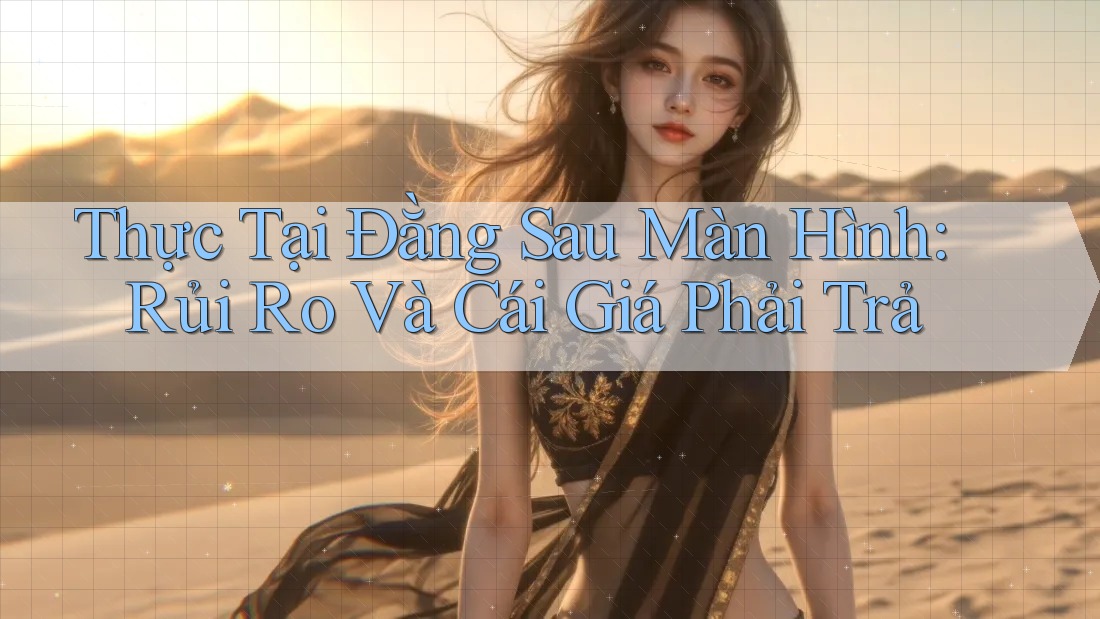 Thực Tại Đằng Sau Màn Hình: Rủi Ro Và Cái Giá Phải Trả