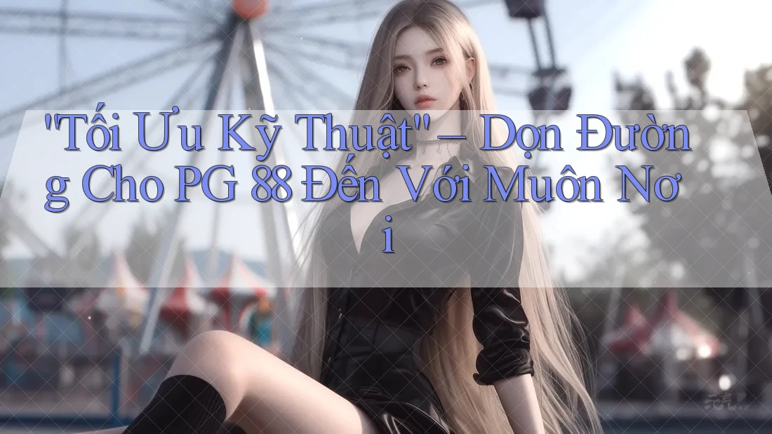 “Tối Ưu Kỹ Thuật” – Dọn Đường Cho PG 88 Đến Với Muôn Nơi
