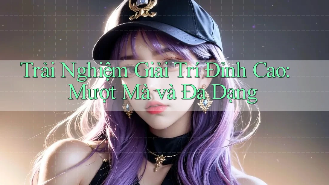 Trải Nghiệm Giải Trí Đỉnh Cao: Mượt Mà và Đa Dạng