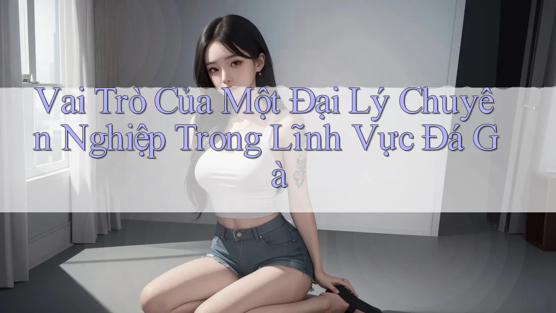 Vai Trò Của Một Đại Lý Chuyên Nghiệp Trong Lĩnh Vực Đá Gà